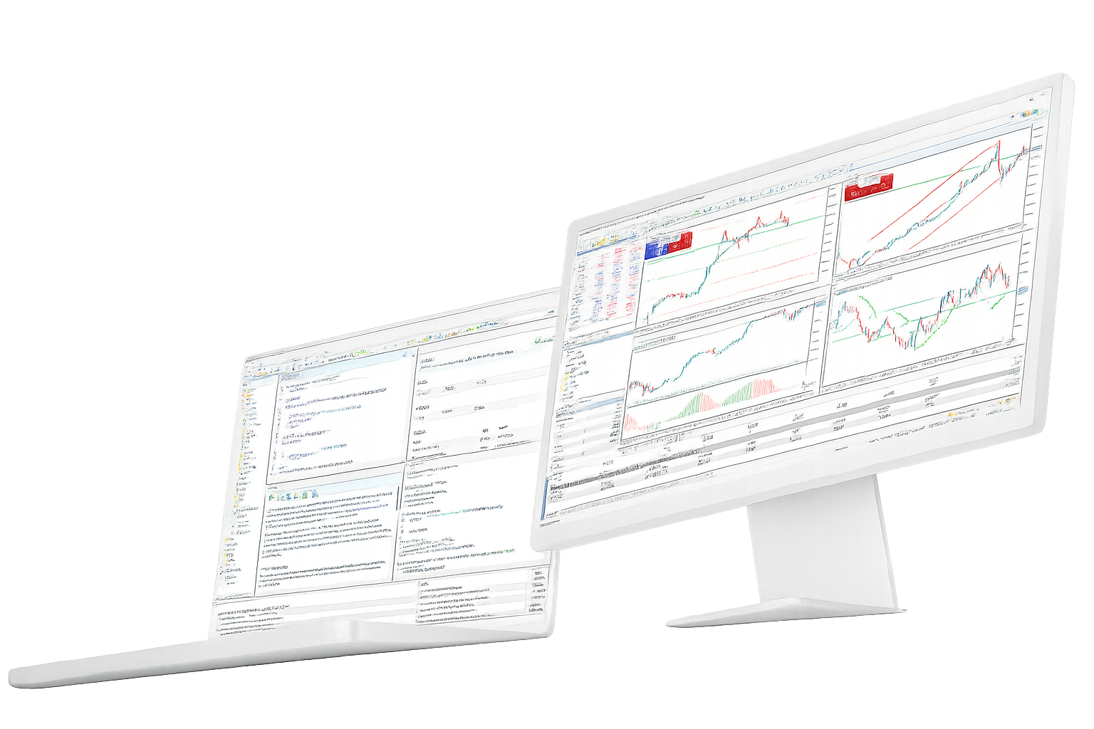 MetaTrader 5 平台说明与相关页面视觉图