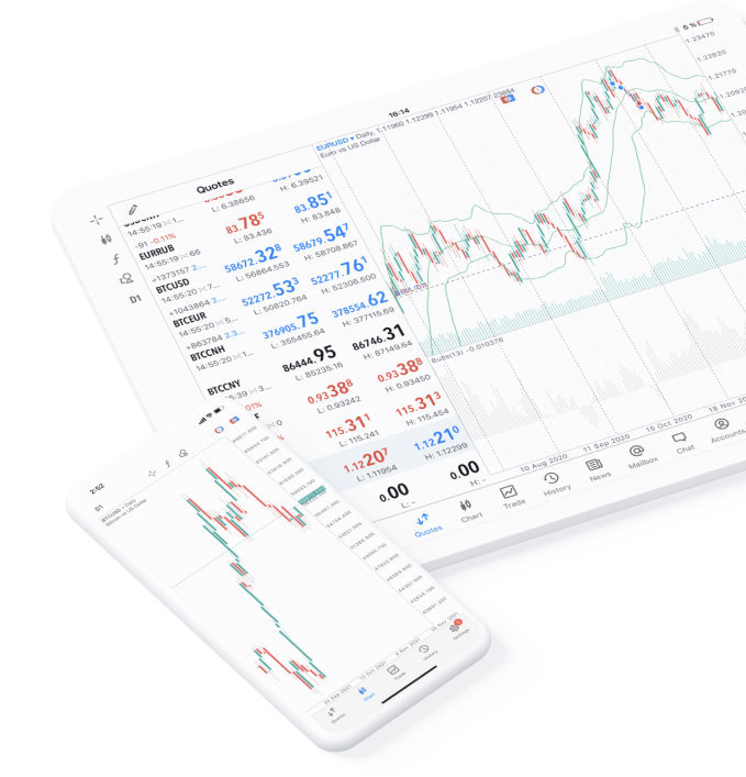 MetaTrader 5 iPhone 与 iPad 移动交易平台